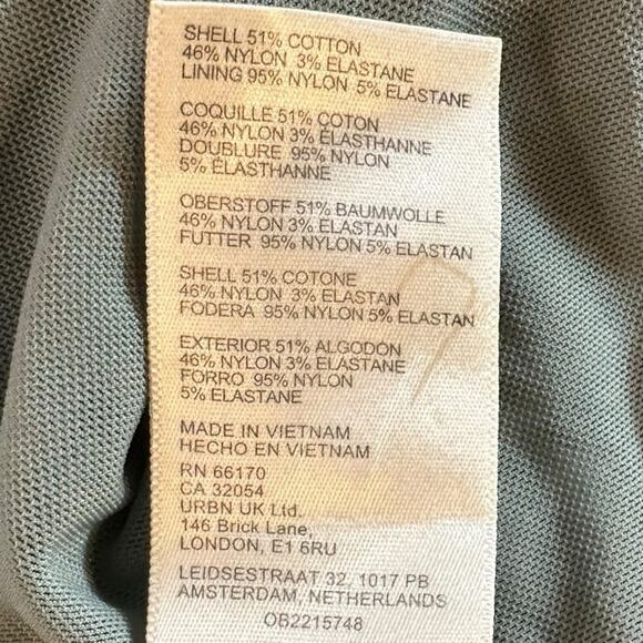 Free People Ethereal Dainty Romantic Lucinda Lace Midi Dress Lilypad Jade Medium - Picture 11 of 13